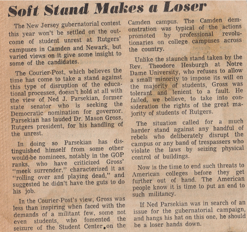 Soft Stand Makes a Loser