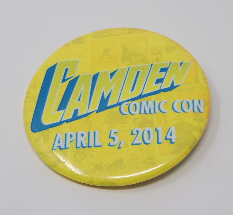 Button: Camden Comic Con April 5, 2014