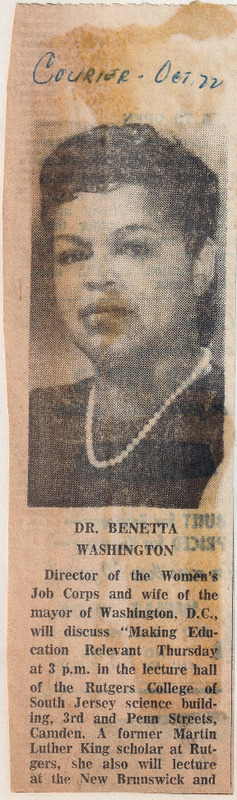 Dr. Benedetta Washington
