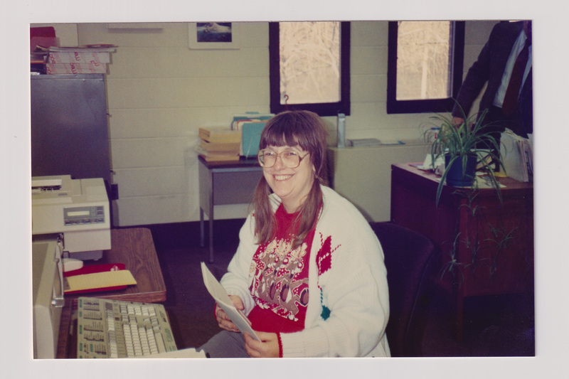 Woman in Christmas Sweater
