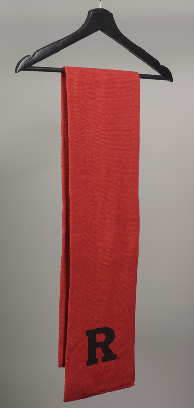 Scarf: Rutgers Scarlet R