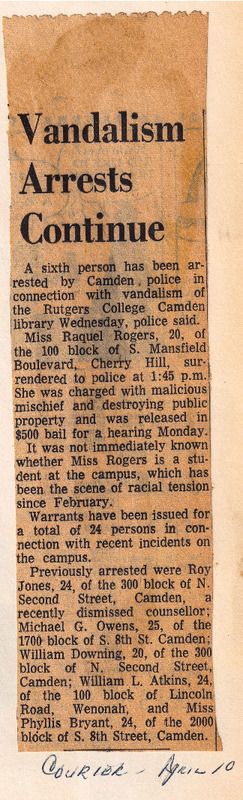 Vandalism Arrests Continue