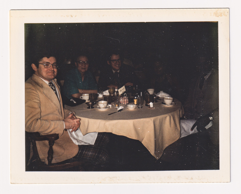 Round Table at Holiday Party
