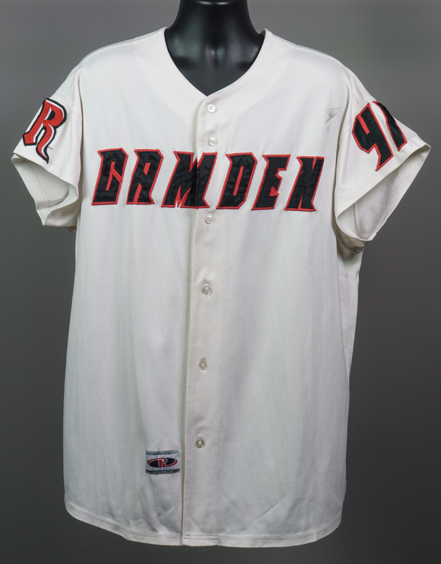 Baseball Jersey: Scarlet Raptors, No. 41
