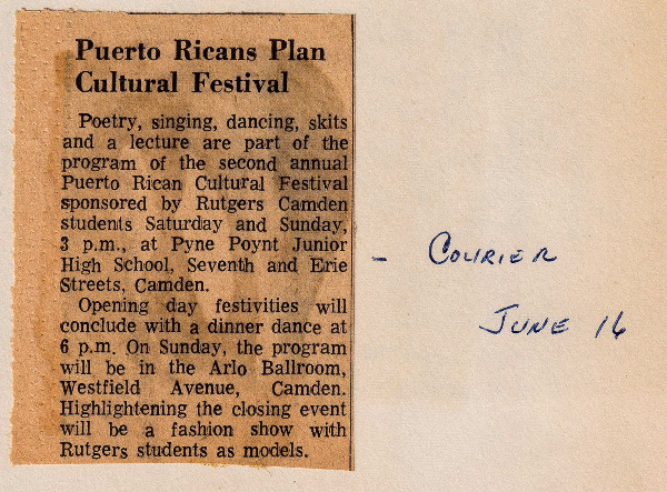 Puerto Ricans Plan Cultural Festival