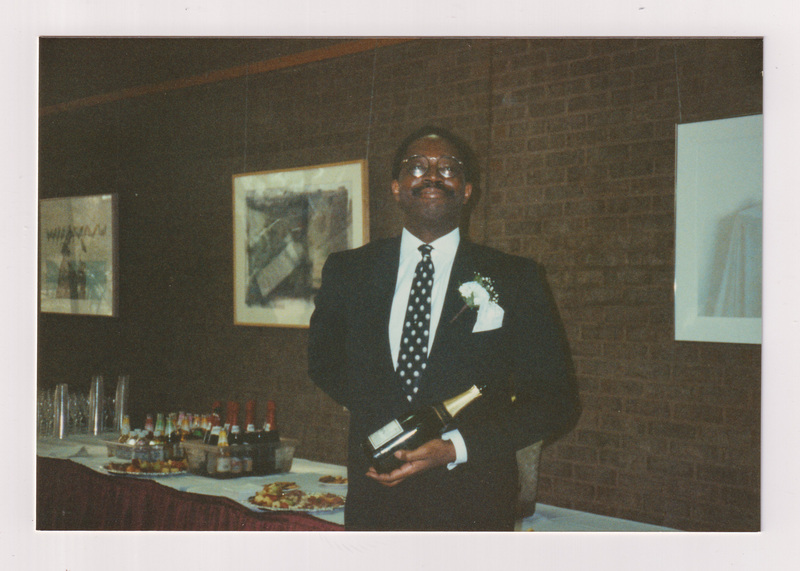 Man Holding Bottle of Champange