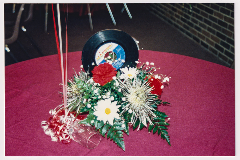 Centerpiece with Record