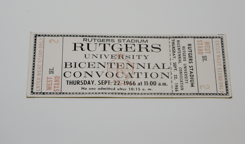Bicentennial Convocation Ticket