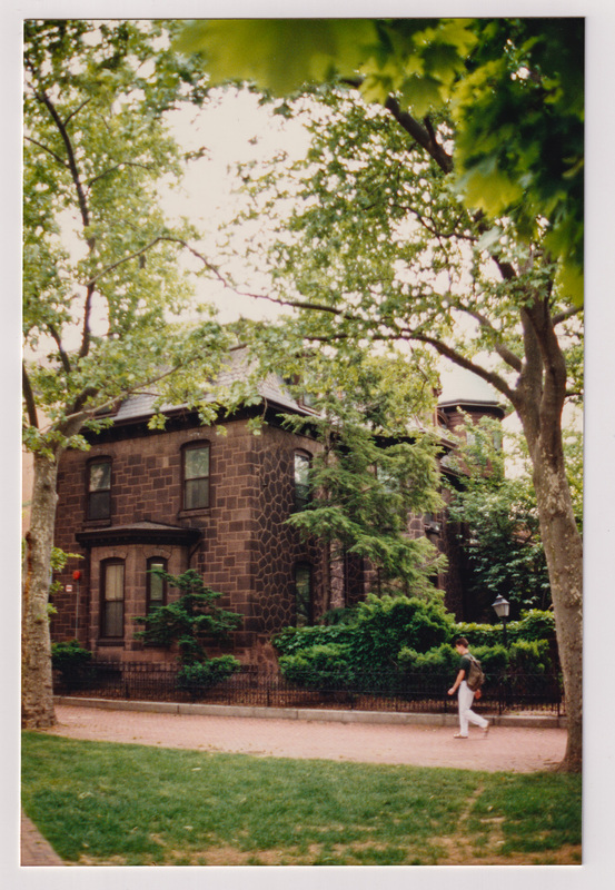 Right Corner of Admissions Building Taken from Lawrence Street