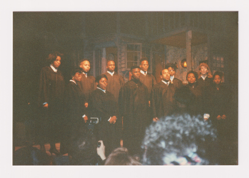 Choir at Library Dedication Ceremony