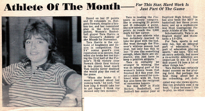 Athlete of the Month-For This Star, Hard Work is Just Part of the Game