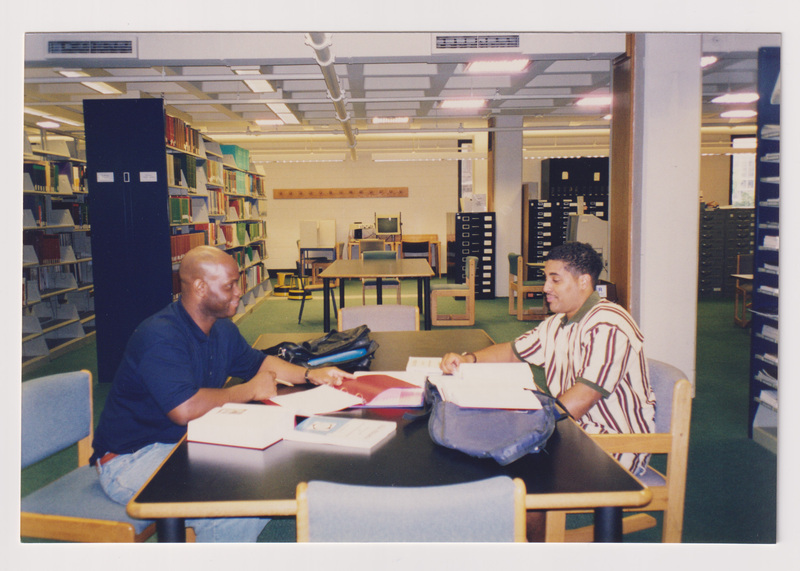 Studying in the Paul Robeson Library