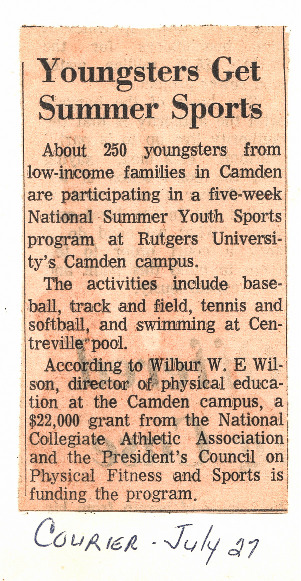 Youngsters Get Summer Sports