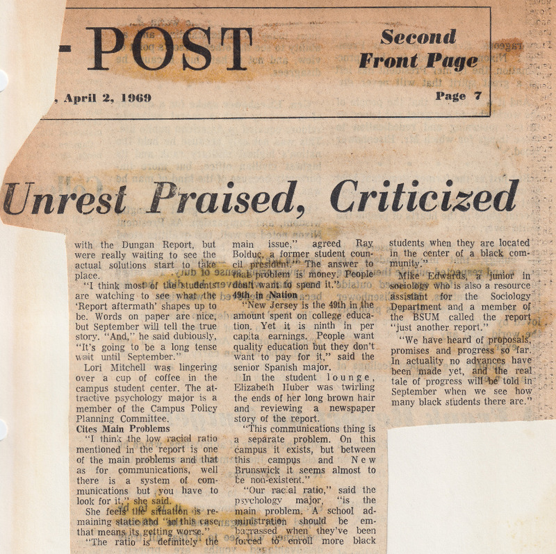 Unrest Praised, Criticized