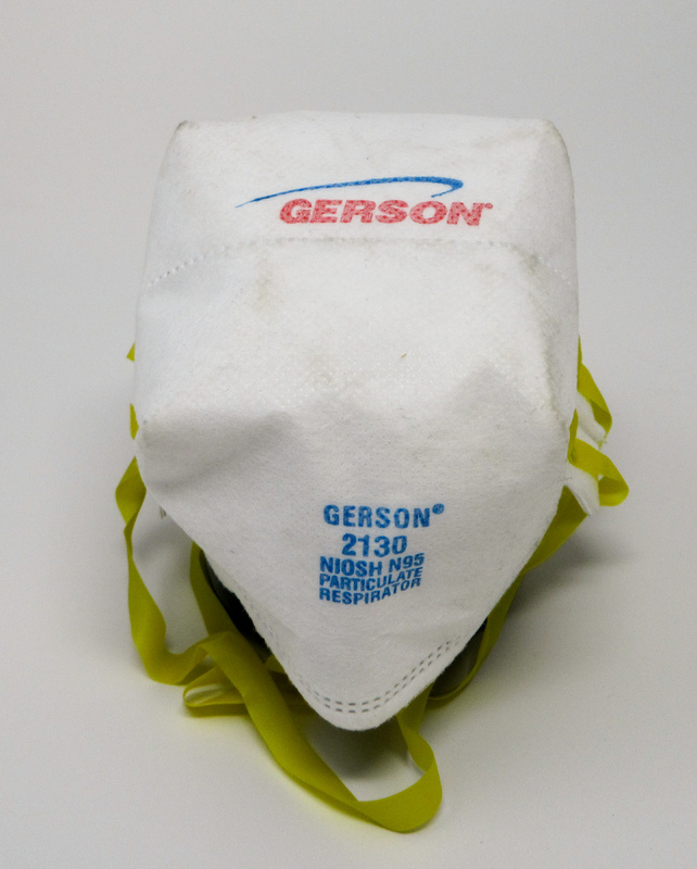 Face Mask for Robeson Library Addition 1992-93