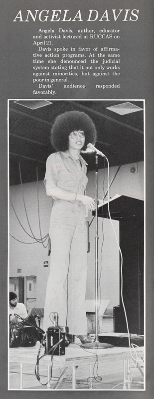 Angela Davis at Rutgers-Camden