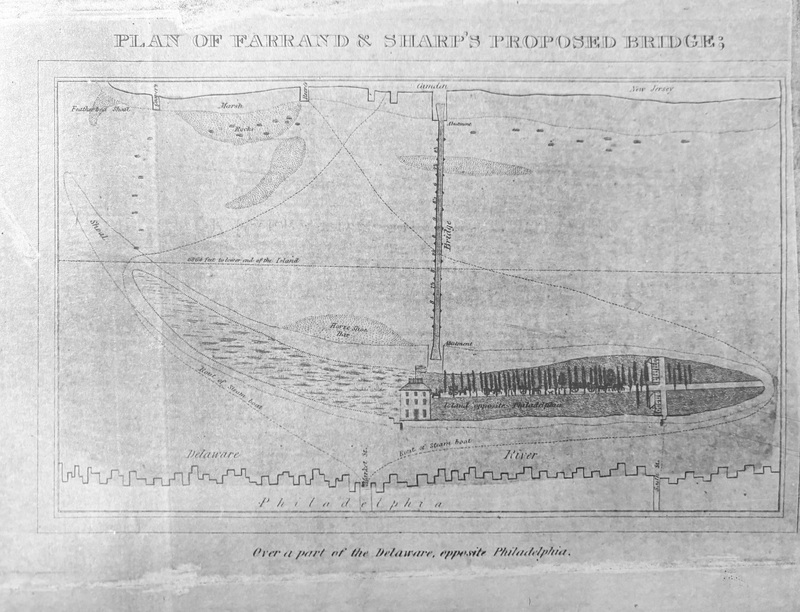 Plan of Farrand & Sharp's Proposed Bridge
