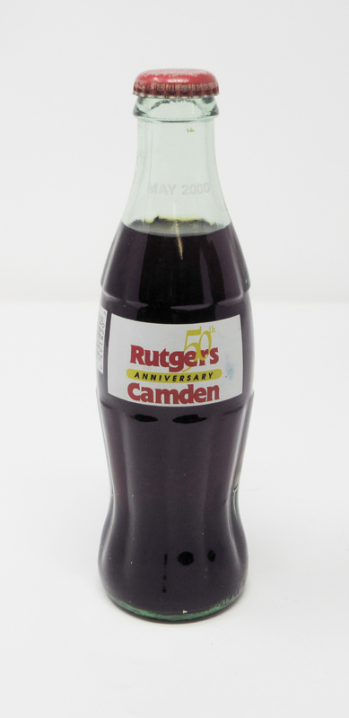 Commemorative Coke Bottle Rutgers-Camden 50th Anniversary