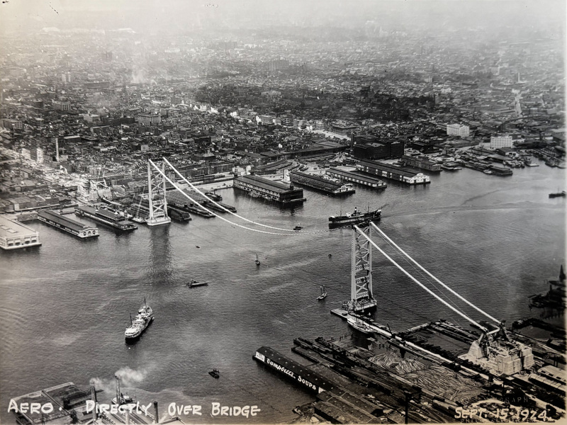 Aero-Directly Over Bridge