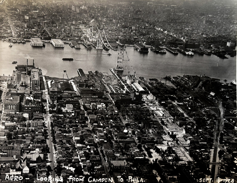 Aero-Looking From Camden to Phila.