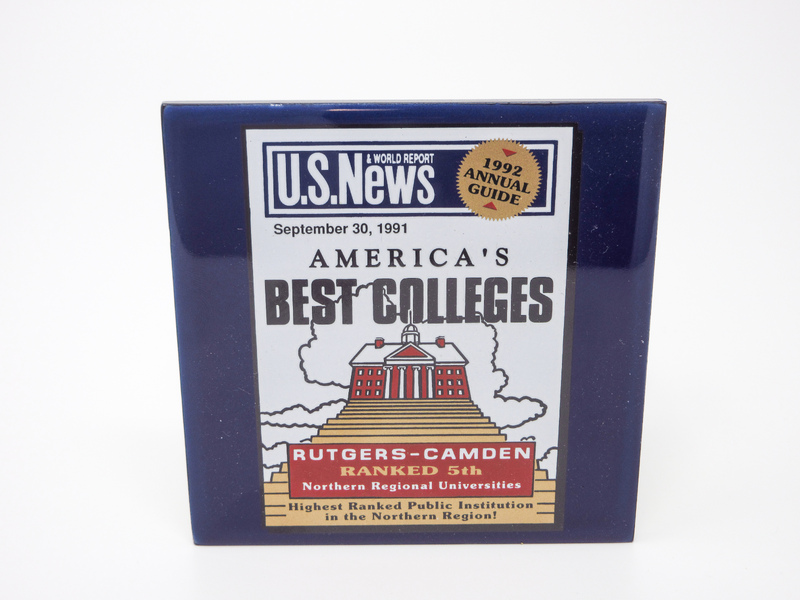 Coaster: U.S. News College Guide 1992