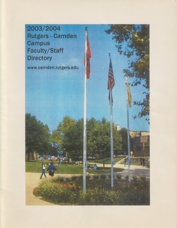 Faculty & Staff Directory 2003/2004 (cover and detail)