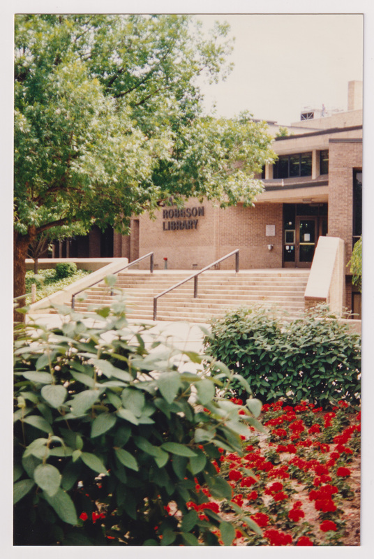 Paul Robeson Library, From the Bushes, a Little to Left