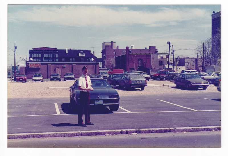 Man in Camden Parking Lot