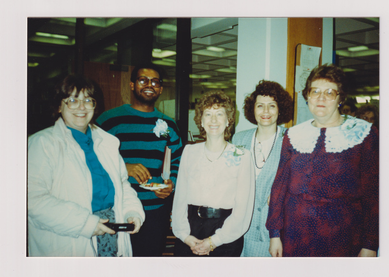 Five Library Staff