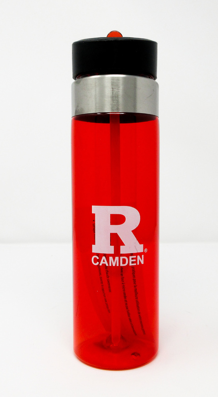 Water Bottle with Flex Straw Lid