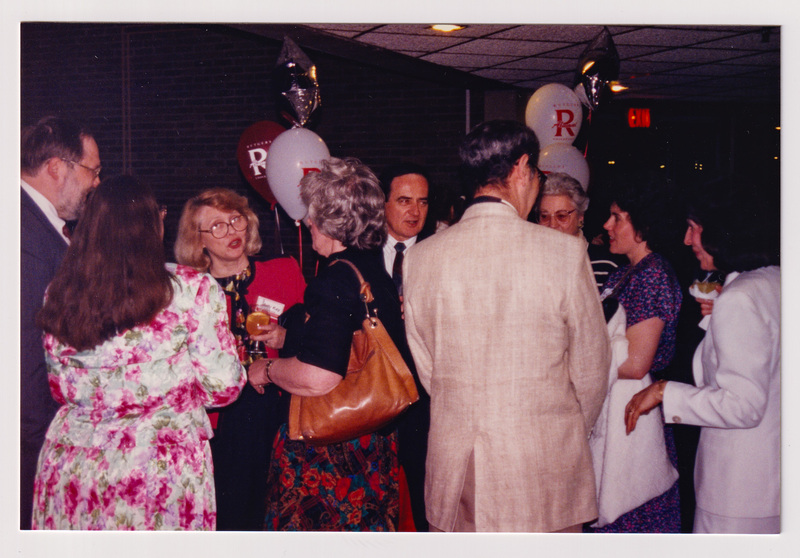 Socalizing at the Reunion