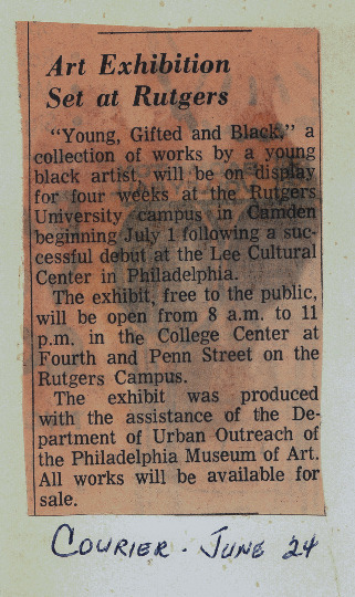 Art Exhibition Set At Rutgers