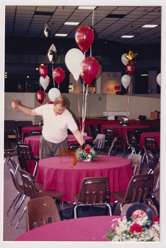 Setting up for Reunion