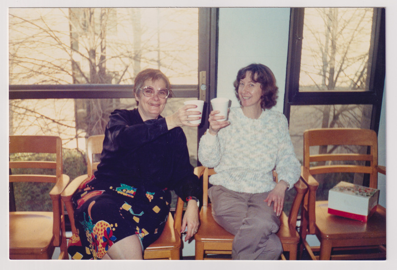Two People Cheersing