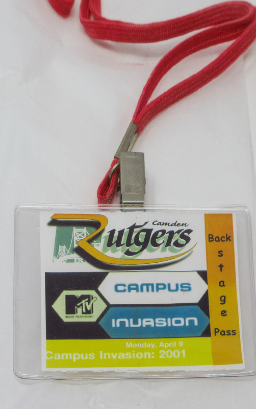 MTV Campus Invasion Lanyard