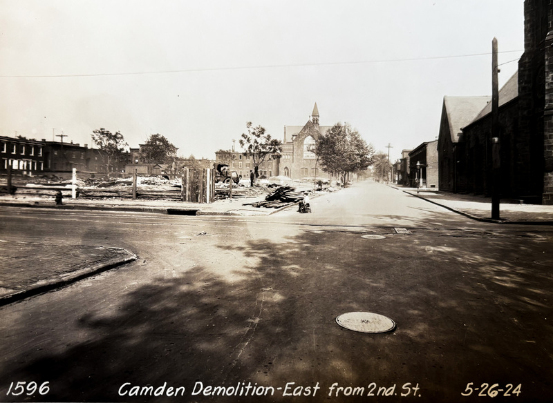 Camden Demoltion - East from 2nd St.