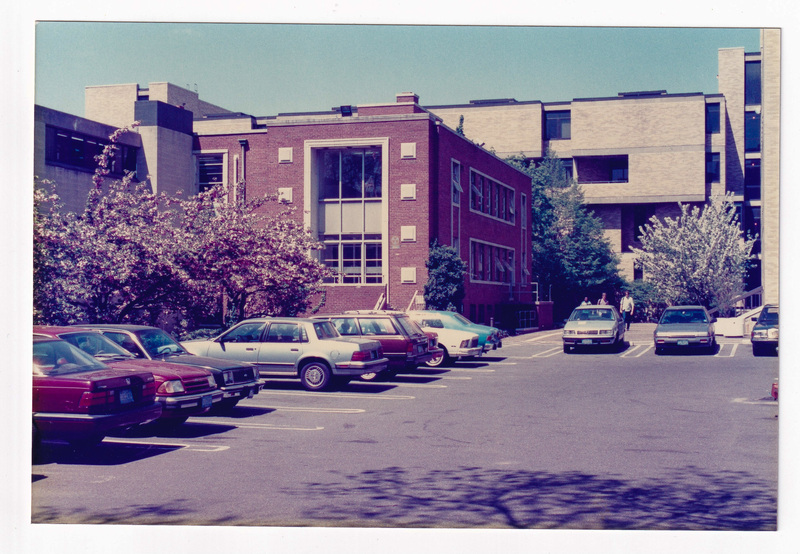 Rutgers Camden Parking lot ouside Law Building or Armitage Hall from Pearl Street?